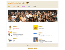 Tablet Screenshot of multimedialab.be